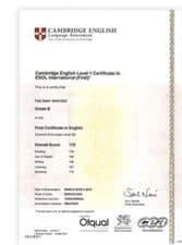 anglický certifikát - online kurz angličtiny