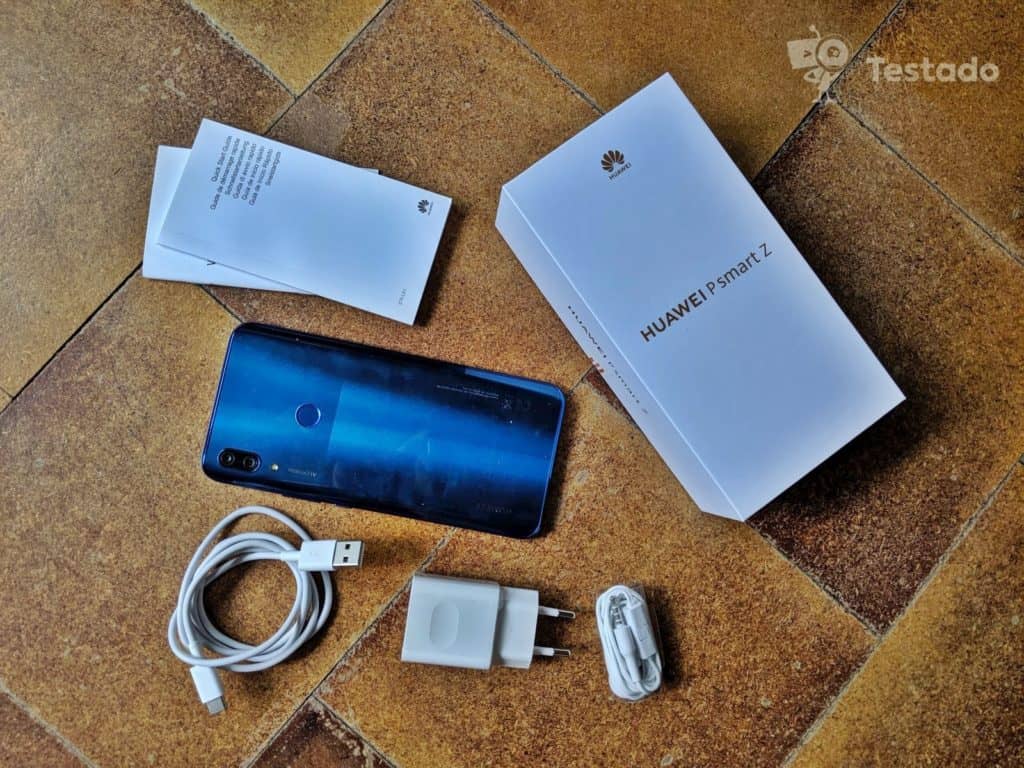 recenze Huawei P smart Z balení