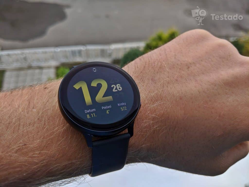 test chytrých hodinek Samsung Galaxy Watch Active 2