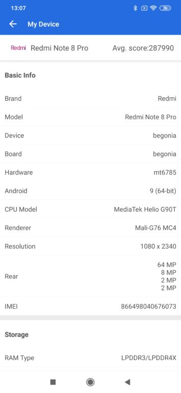 Recenze Xiaomi Redmi Note 8 Pro - systém