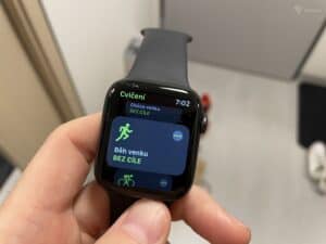 recenze Apple Watch Series 6 cvičení