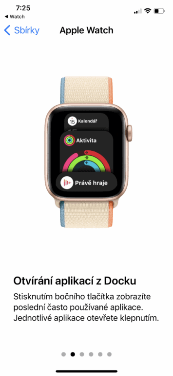 recenze Apple Watch Series 6 aplikace