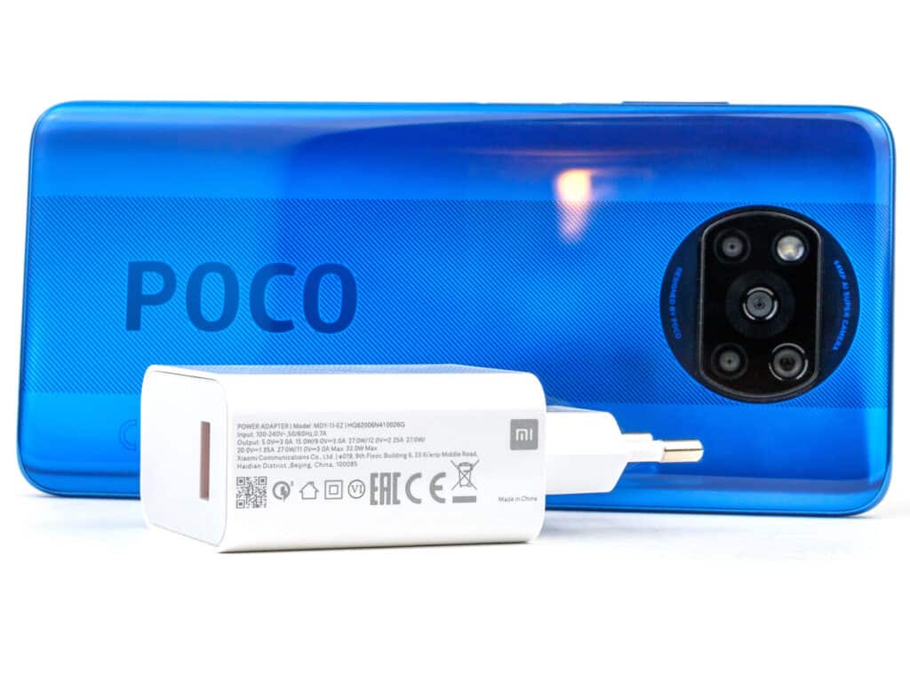 Xiaomi Poco X3 NFC – výdrž baterie a nabíjení