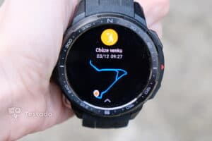 GPS záznam Honor Watch GS Pro