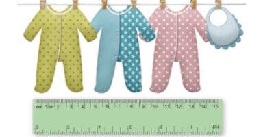 Dětské velikosti oblečení – rozměry podle tabulky