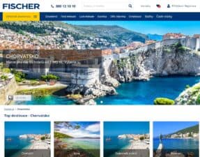 cestovní kanceláře Fischer - ceny zájezdů a dovolených