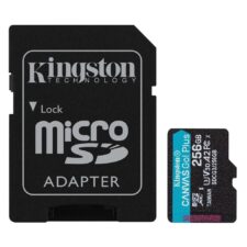 Test paměťové karty pro mobilní telefony Kingston MicroSDXC 256GB.