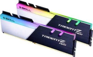 test G.SKILL 32GB KIT DDR4 3600MHz CL16 Trident Z RGB Neo for Ryzen 3000