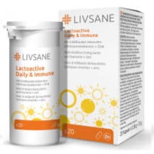 Test probiotických kapslí LIVSANE se zinkem.