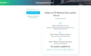 FP Markets - Demo účet