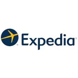 Online rezervační portál ubytování Expedia.