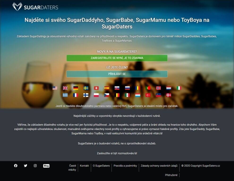 Testujeme seznamku pro sugardating – SugarDaters.