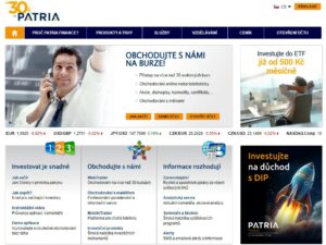 Patria finance homepage recenze testado