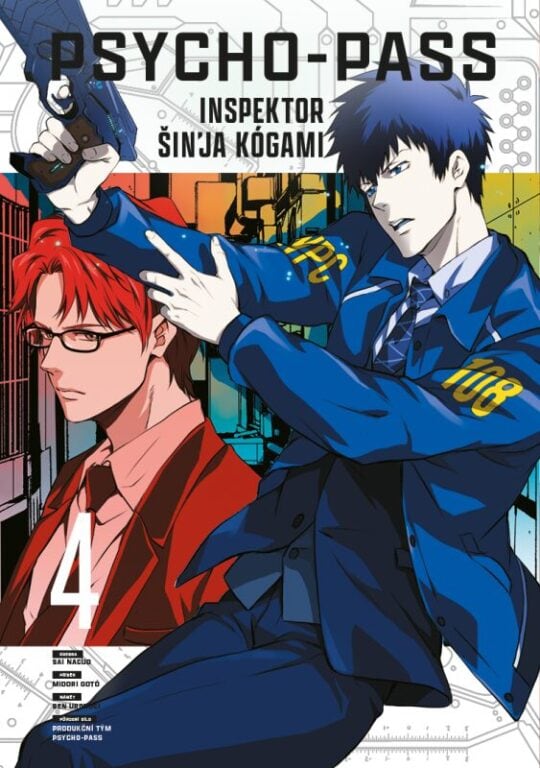 recenze Psycho-Pass: Inspektor Šin'ja Kógami 4 Autor Midori Gotó 