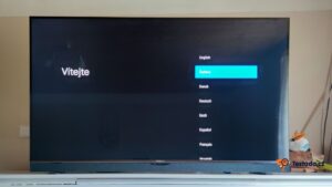 menu televize Tesla smart 55S906BUS recenze