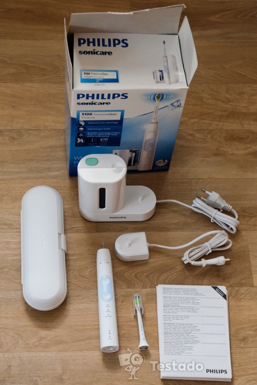 Philips Sonicare ProtectiveClean 5100 obsah balení