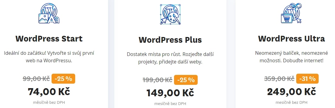 webglobe wordpress cena