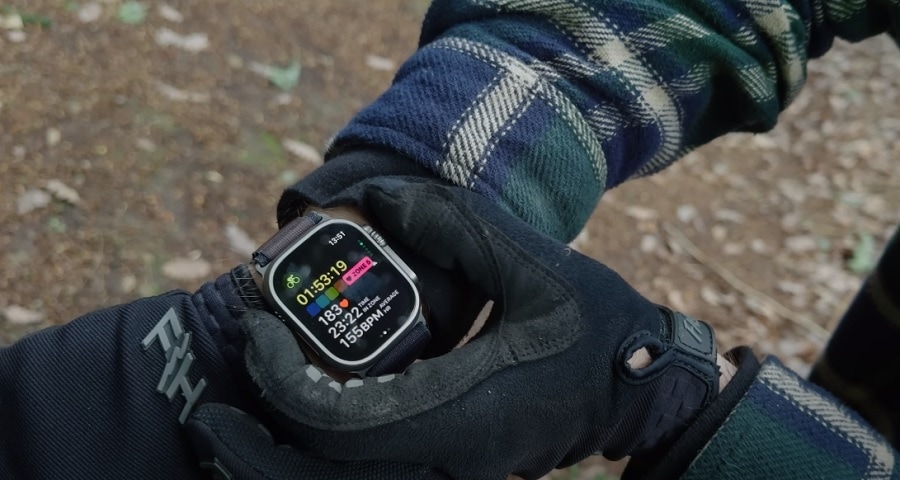 Displej a ovládání - apple watch ultra 2