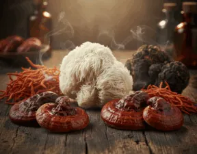 Nejznámější mediciální (adaptogenní) houby a proč je užívat