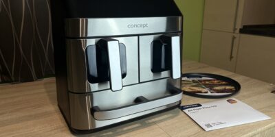 Recenze horkovzdušné fritézy Concept Pizza Trio FR900